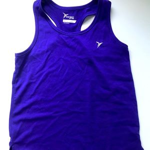 Kids old navy purple tank top